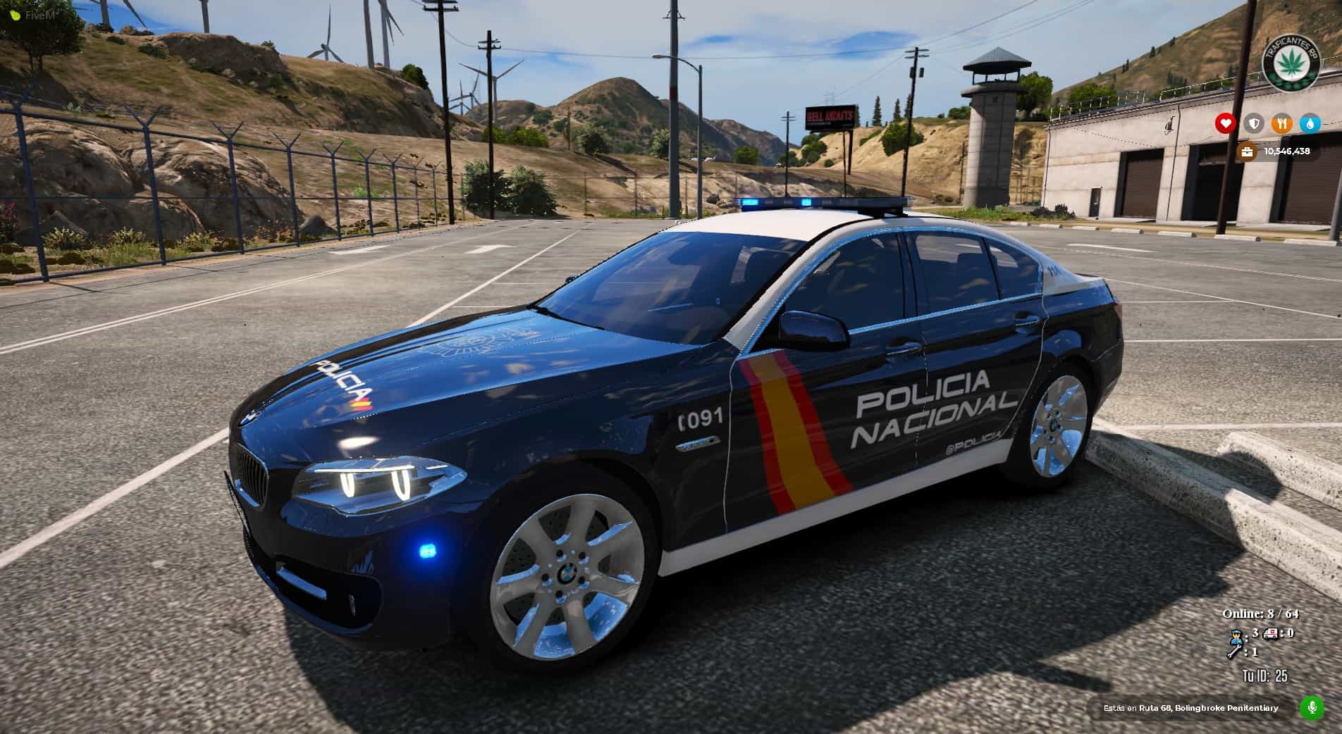 BMW 530D Policia Nacional/CNP of Spain/España[FiveM-Replace] 1.0 - GTA 5 Mod